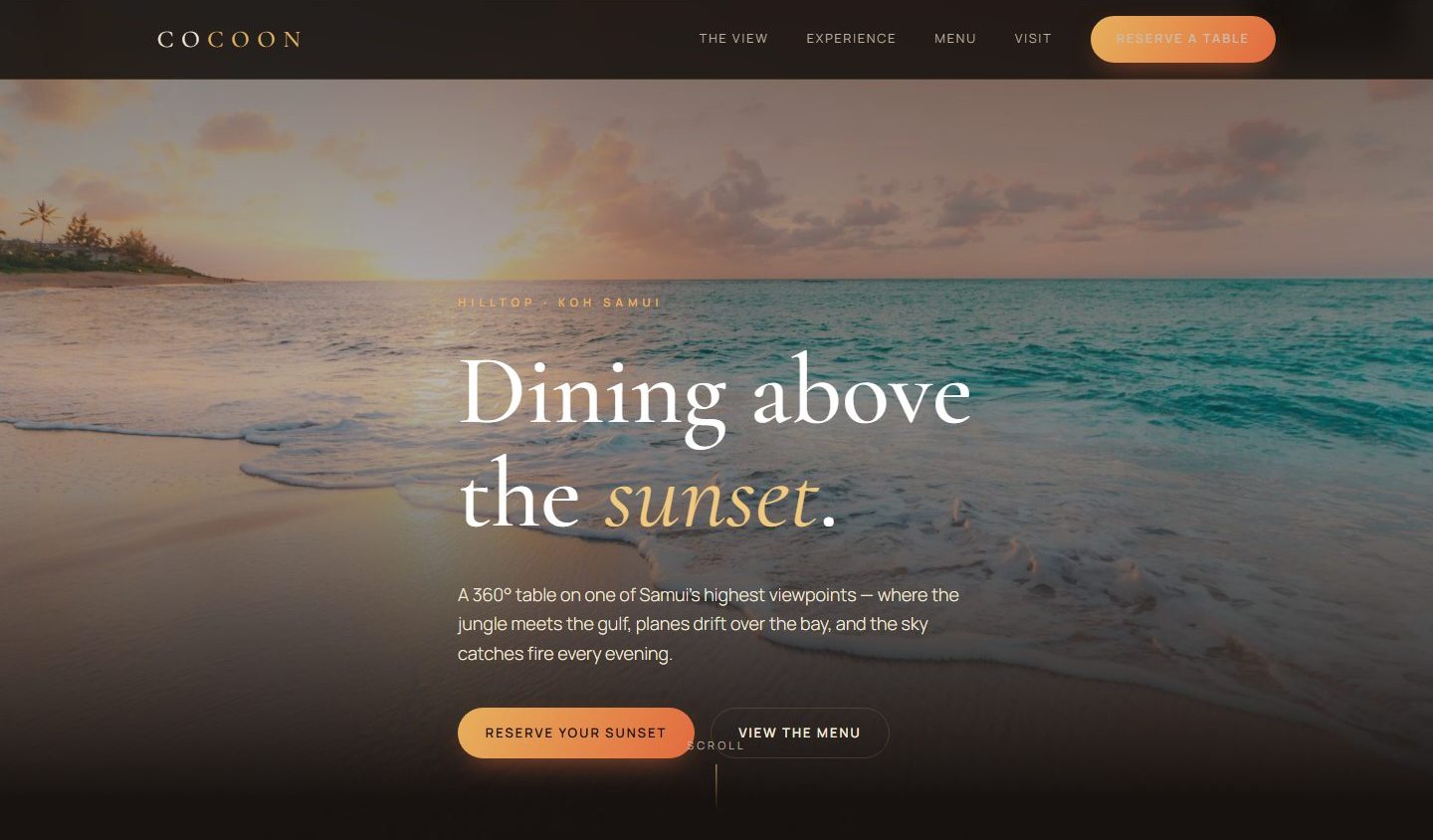 Cocoon Viewpoint website
